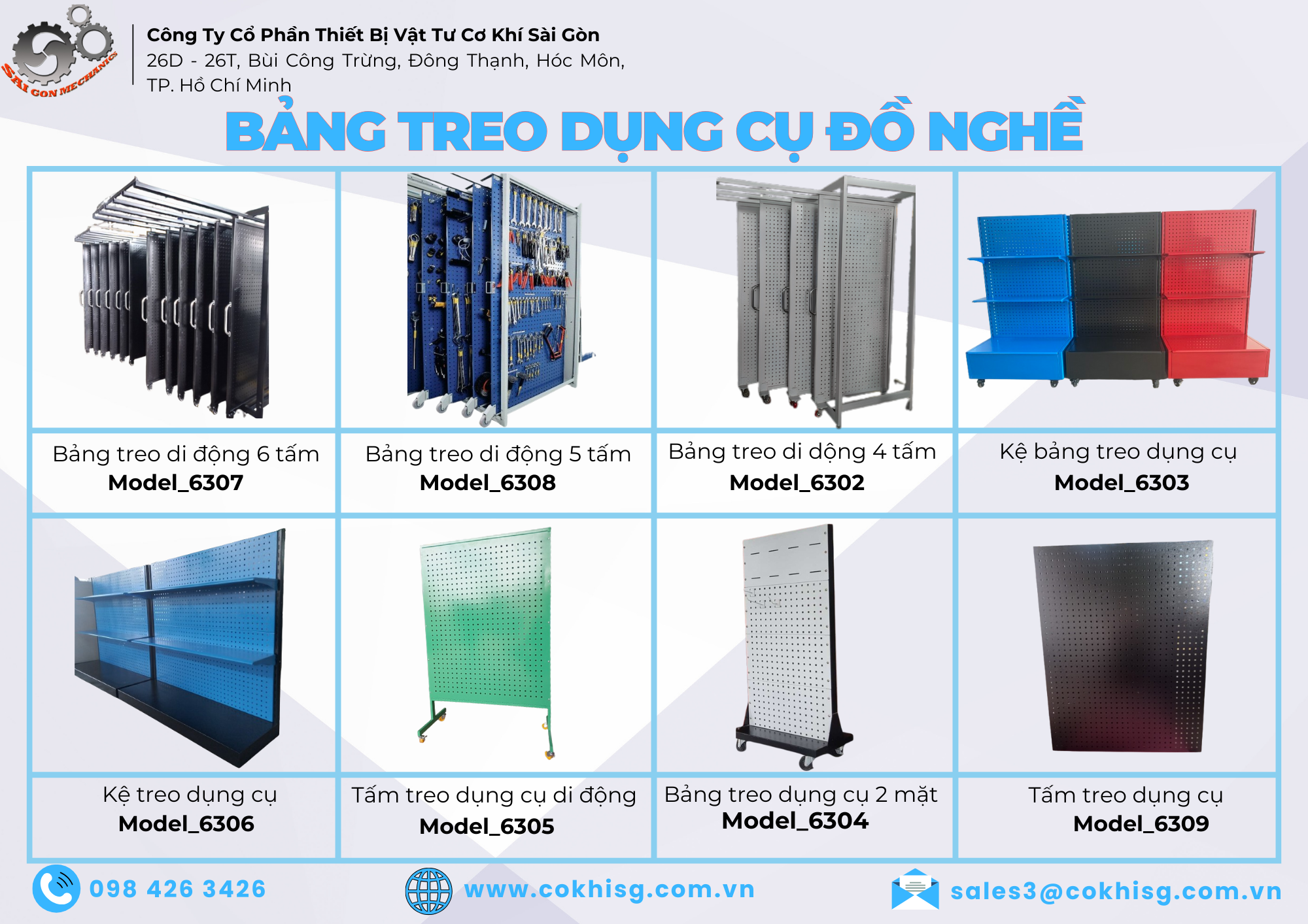 [cksg] Bảng treo dụng cụ